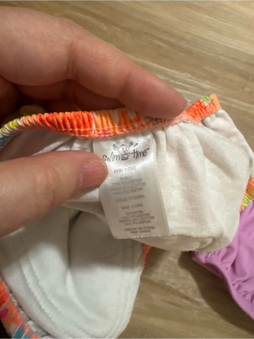 2 swim diapers